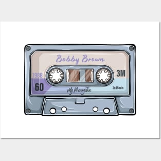 Bobby Brown Vintage Classic Cassette Tape Posters and Art